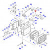 196-03-32160 Патрубок (KOMATSU) 196-03-32160 (хол.климат -50 гр.) (196-03-32520 (хол.климат -30 гр.))