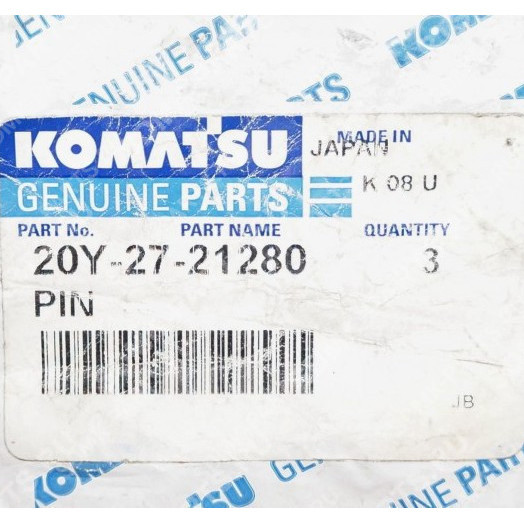 Палец KOMATSU PC300-7 20Y-27-21280