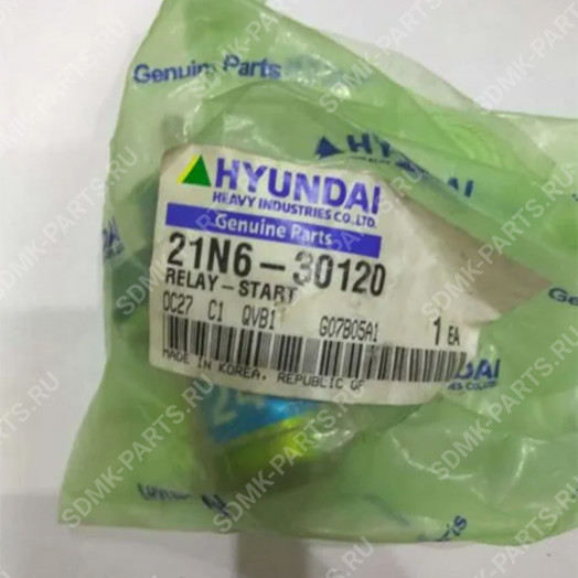 Реле (электромагнит) WA67-1808 HYUNDAI  21N6-30120